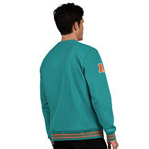 Officially Licensed NFL Men's Crew-Neck Fleece Pullover by Glll