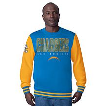 Officially Licensed NFL Men's Crewneck Graphic Pullover by Glll
