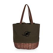 Officially Licensed NFL Miami Dolphins Basket Tote Bag