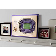 Officially Licensed NFL Minnesota Vikings Wall Art -U.S. Bank Stadium