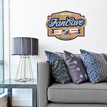 Officially Licensed NFL New England Patriots Fan Cave Sign