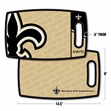 Officially Licensed NFL New Orleans Saints Logo Series Cutting Board