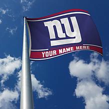 Officially Licensed NFL New York Giants Personalized Banner Flag