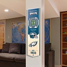 Officially Licensed NFL Philadelphia Eagles 3D Stadium Banner