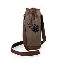 Officially Licensed NFL Picnic Time Waxed Canvas Wine Tote - Tennes...