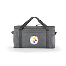 Officially Licensed NFL Pittsburgh Steelers 64-Can Collapsible Cooler