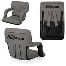 Officially Licensed NFL Portable Reclining Stadium Seat - Dolphins
