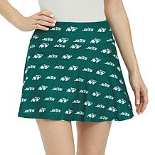 Officially Licensed NFL Printed Record Knit Skort by Concepts Sport