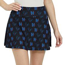 Officially Licensed NFL Printed Record Knit Skort by Concepts Sport