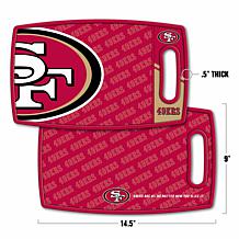 Officially Licensed NFL San Francisco 49ers Logo Series Cutting Board