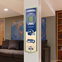 Officially Licensed NFL Seattle Seahawks 3D Stadium Banner