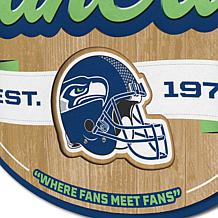 Officially Licensed NFL Seattle Seahawks Fan Cave Sign