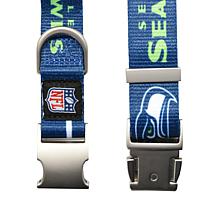 Officially Licensed NFL Seattle Seahawks Premium Pet Collar