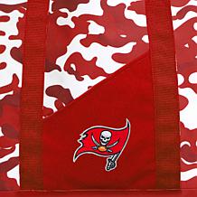 Officially Licensed NFL Tampa Bay Buccaneers Super-Duty Camo Tote