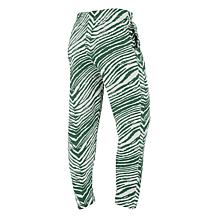 Officially Licensed NFL Unisex Pull-On Zebra-Print Knit Pant by Zubaz