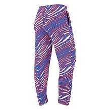 Officially Licensed NFL Unisex Pull-On Zebra-Print Knit Pant by Zubaz