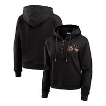 Officially Licensed NFL Wear by Erin Andrews Hooded Waffle Top