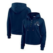 Officially Licensed NFL Wear by Erin Andrews Hooded Waffle Top