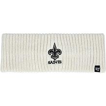 Officially Licensed NFL Women's '47 Cream Meeko Headband - Saints 