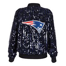 Officially Licensed NFL Women's Sequin Jacket from Fabgating by Cucé