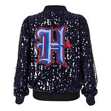 Officially Licensed NFL Women's Sequin Jacket from Fabgating by Cucé
