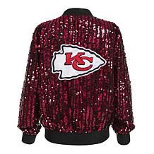 Officially Licensed NFL Women's Sequin Jacket from Fabgating by Cucé