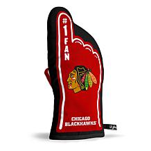 Officially Licensed NHL #1 Fan Oven Mitt - Chicago Blackhawks