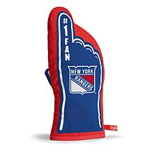 Officially Licensed NHL #1 Fan Oven Mitt - New York Rangers