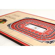 Officially-Licensed NHL 3-D StadiumViews Display - Chicago Blackhawks