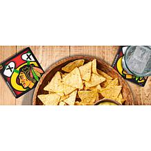 Officially Licensed NHL 3D Logo Series Coaster - Chicago Black Hawks