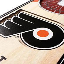 Officially Licensed NHL 6 x 19 3D Stadium Banner - Philadelphia Flyers
