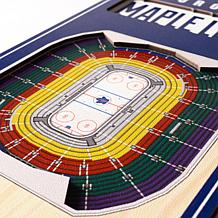 Officially Licensed NHL 6 x 19 3D Stadium Banner - Toronto Maple Leafs