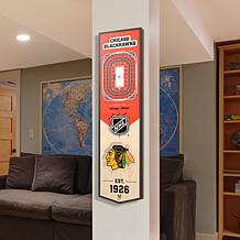 Officially Licensed NHL Chicago Blackhawks 3D Stadium Banner