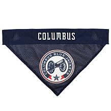 Officially Licensed NHL PetsFirst Blue Jackets Reversible Bandana
