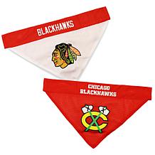 Officially Licensed NHL PetsFirst Chicago Blackhawks Reverse Bandana