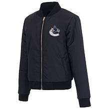Officially Licensed NHL Vancouver Canucks Fleece & Nylon Jacket