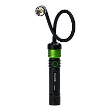 OneClik Interchangeable Rechargeable Flashlight Kit with Storage Case