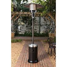 Onyx And Stainless Steel Finish Patio Heater