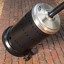 Onyx And Stainless Steel Finish Patio Heater
