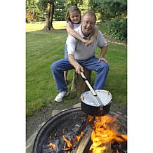 Open-Fire Pop™ Outdoor Popcorn Popper with 3 Popcorn Kits