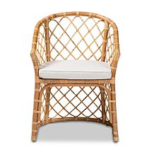 Orchard Natural Rattan Dining Chair with Cushion
