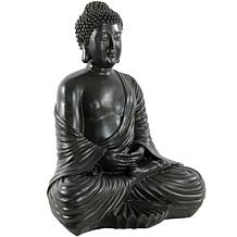 Oriental Furniture 17" Japanese Sitting Buddha Statue