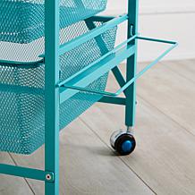 Origami 2-Tier Craft and Hobby Cart with Attachments