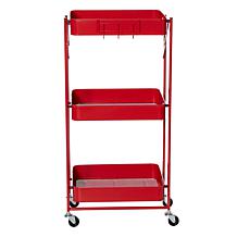 Origami 3-Tier Foldable Rolling Cart