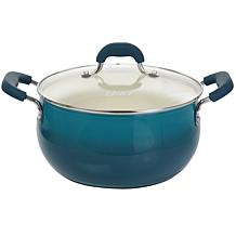 Oster Corbett 5.4qt Nonstick Aluminum Dutch Oven Blue