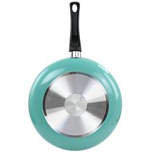 Oster Luneta 11.5" Aluminum Nonstick Frying Pan in Teal