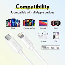 Overtime iPhone Charging Set: Fast Charge 20W/18W Car & Home Kit