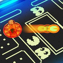 Pac-Man: Arcade Air Hockey - Glow-In-The-Dark Tabletop Game