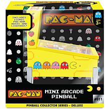 Pac-Man Mini Arcade Pinball Game with Lights & Sound