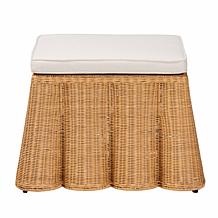Palm Ottoman 27" W x 27" D x 16.3" H